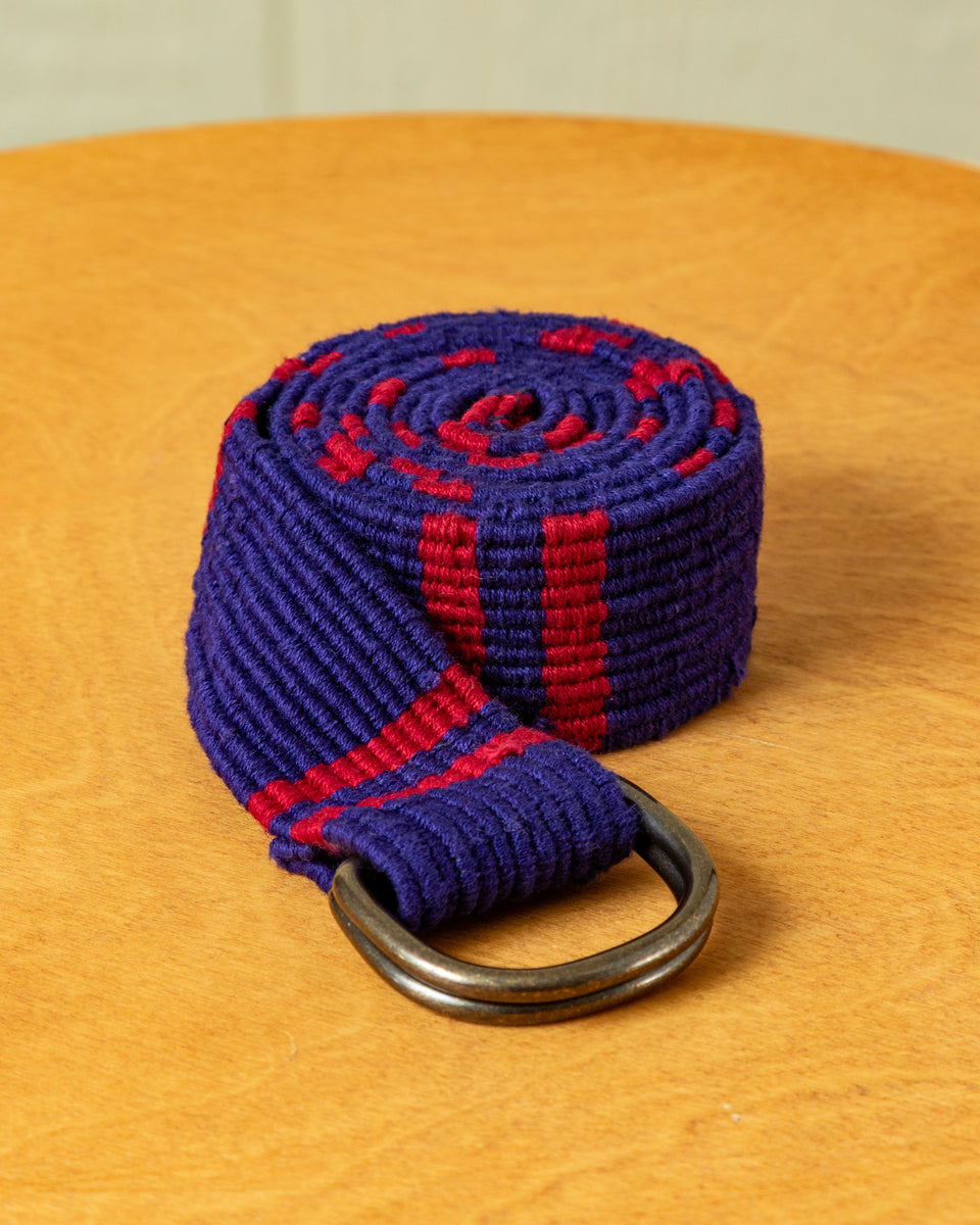 Regimental Knit Belt