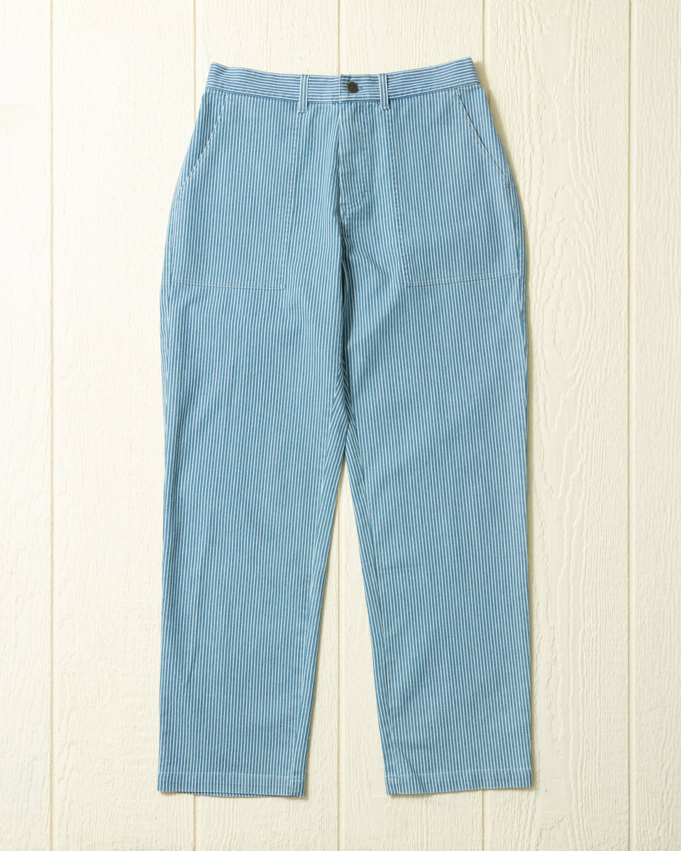Ventura Pant in Railroad Stripe Denim – Quaker Marine Supply Co.