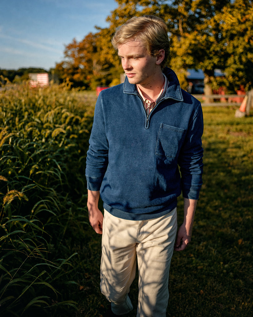 The Weekender Anorak in Navy – Quaker Marine Supply Co.