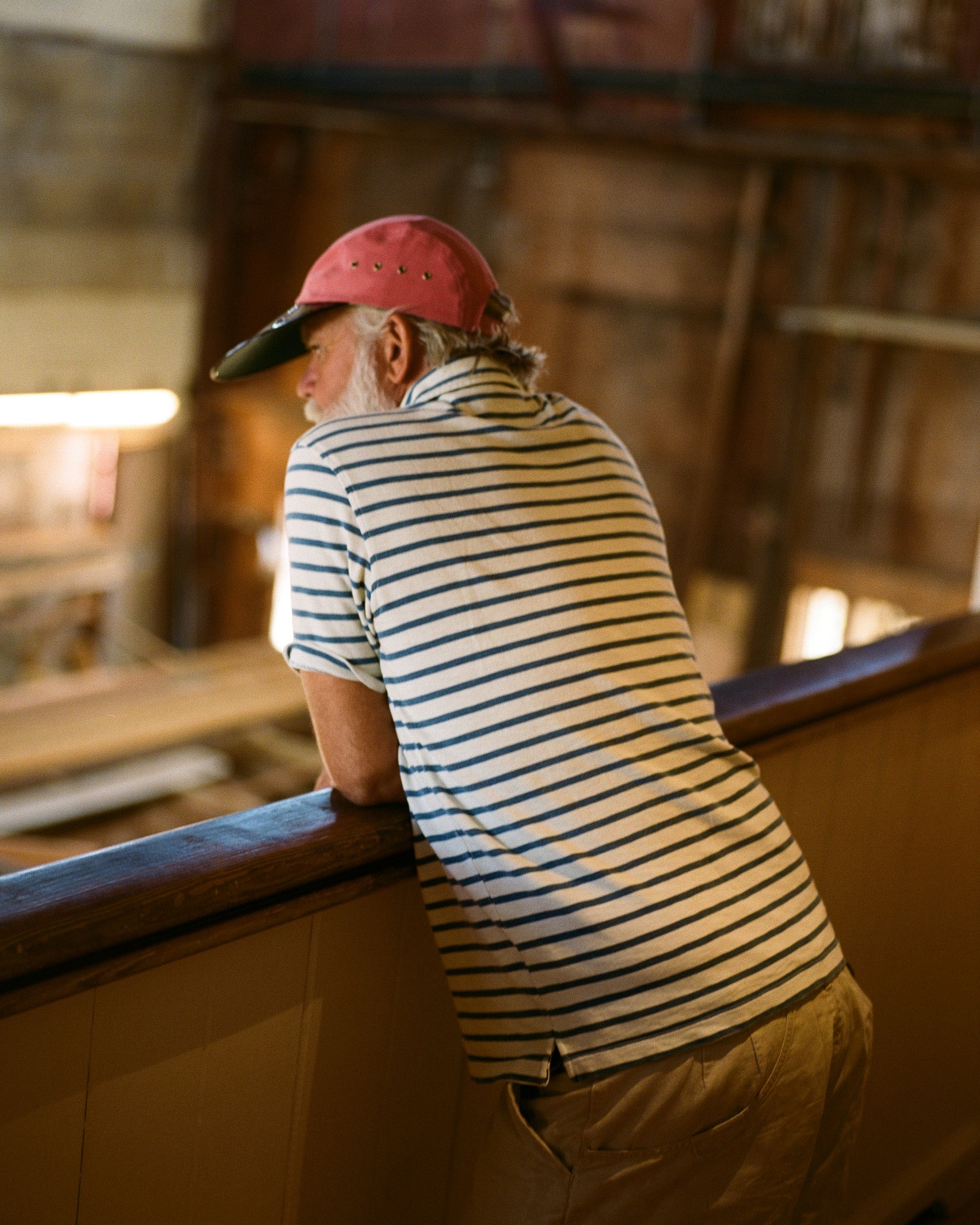Oysterman in Nautical Red – Quaker Marine Supply Co.