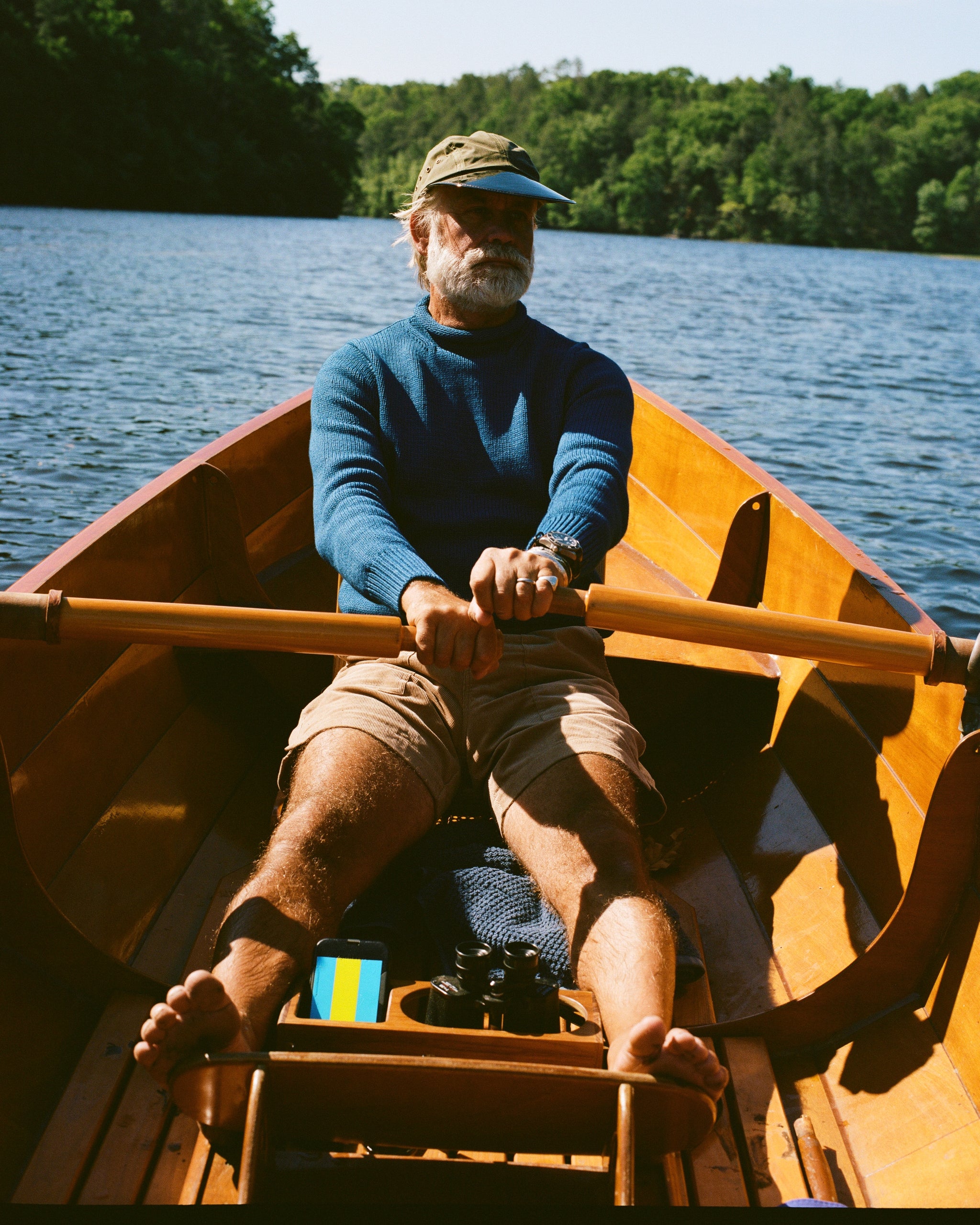 Deep Sea Fisherman's Sweater in Indigo – Quaker Marine Supply Co.