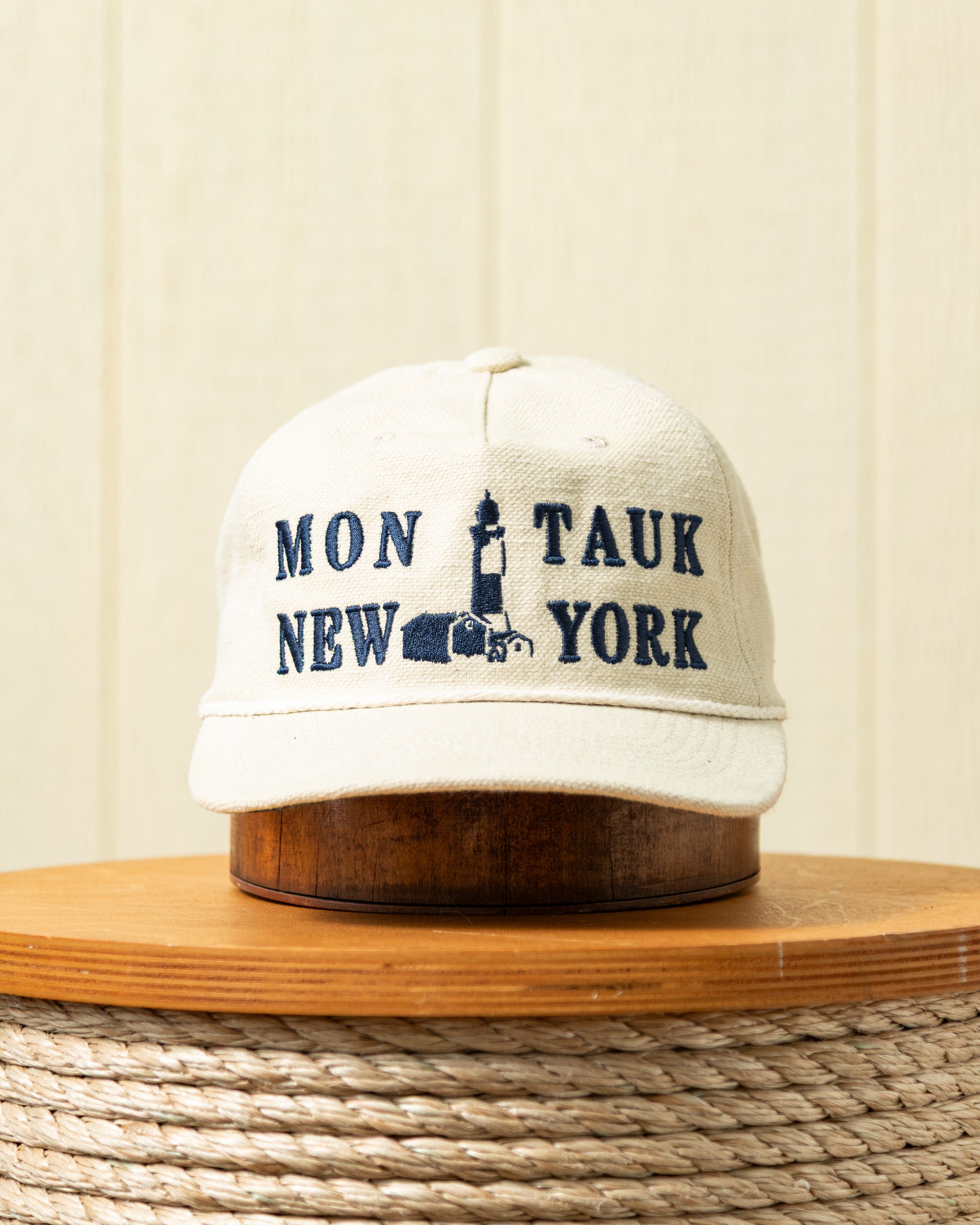 Montauk Trawler Cap in Natural Linen – Quaker Marine Supply Co.