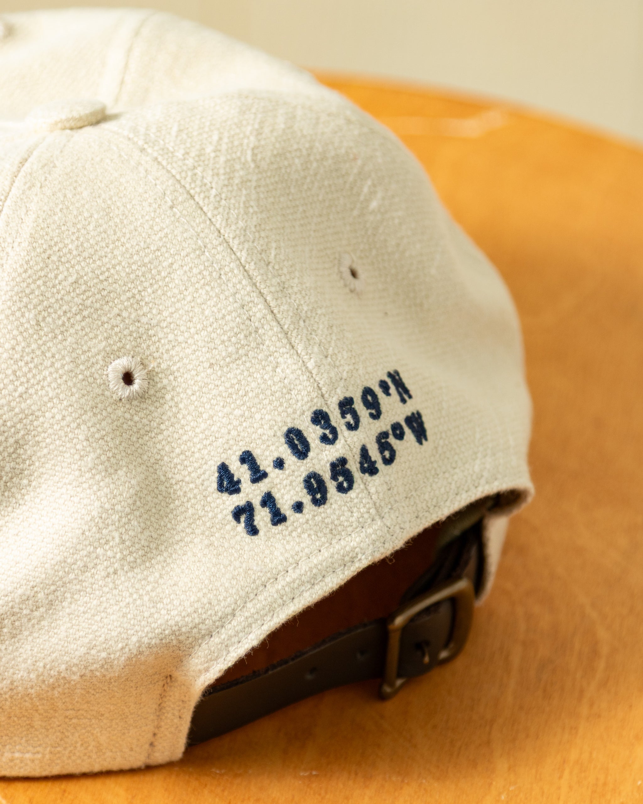 QUAKER MARINE SUPPLY キャップ コットンリネン Montauk Trawler Cap in Natural Linen – Quaker Marine Supply Co.