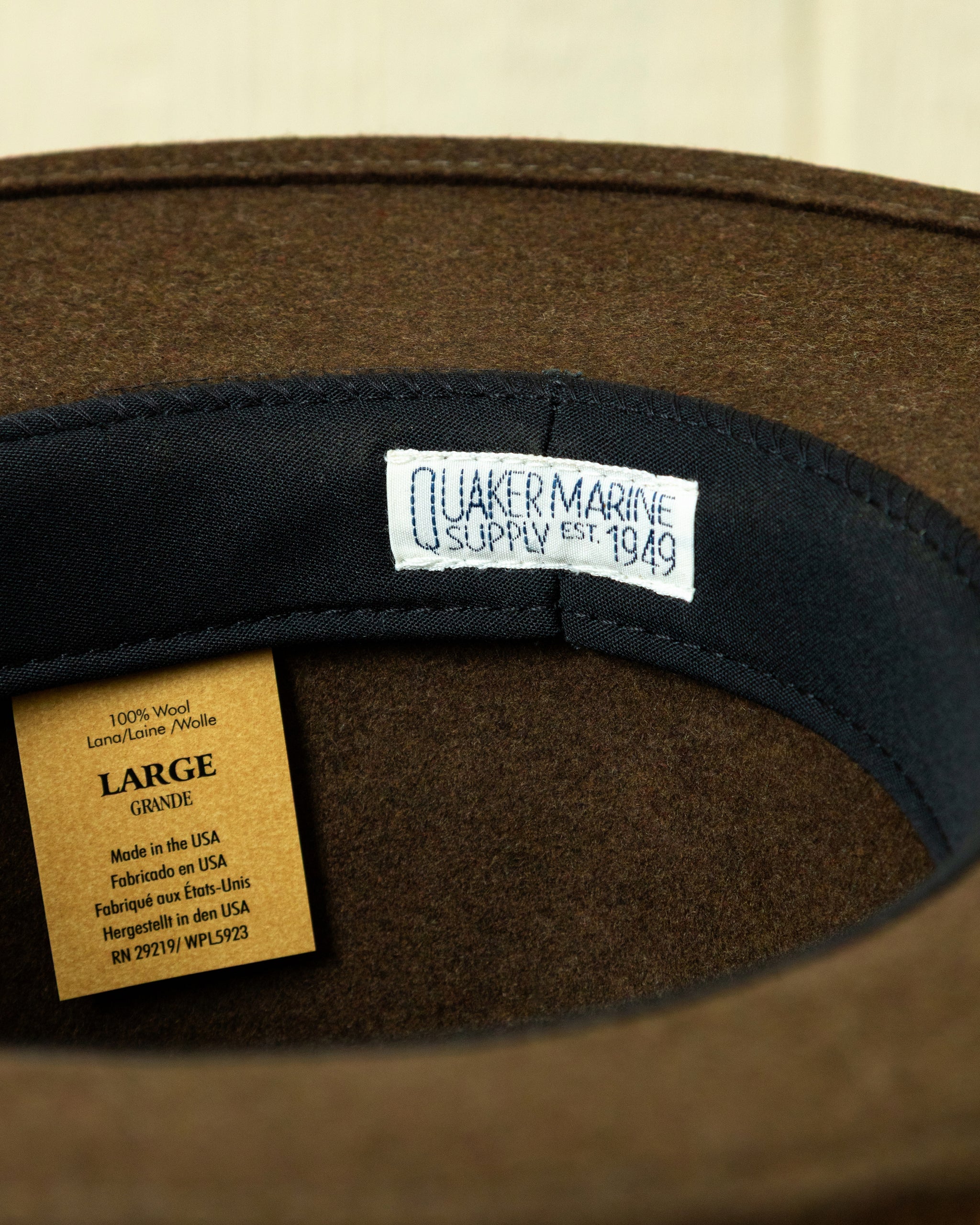 Wool Nairobi in Olive Mix – Quaker Marine Supply Co.