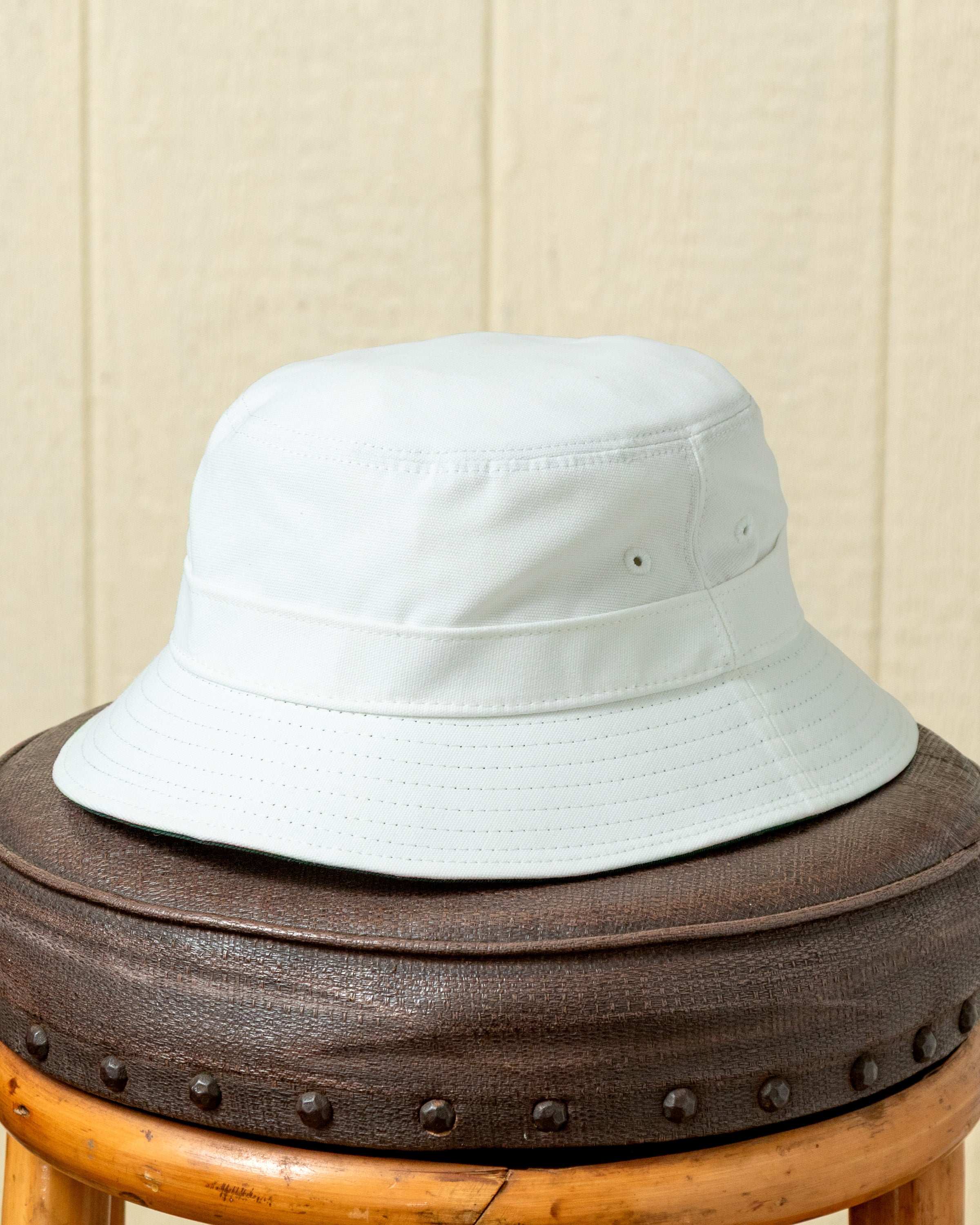 Transatlantic Bucket Hat in White – Quaker Marine Supply Co.