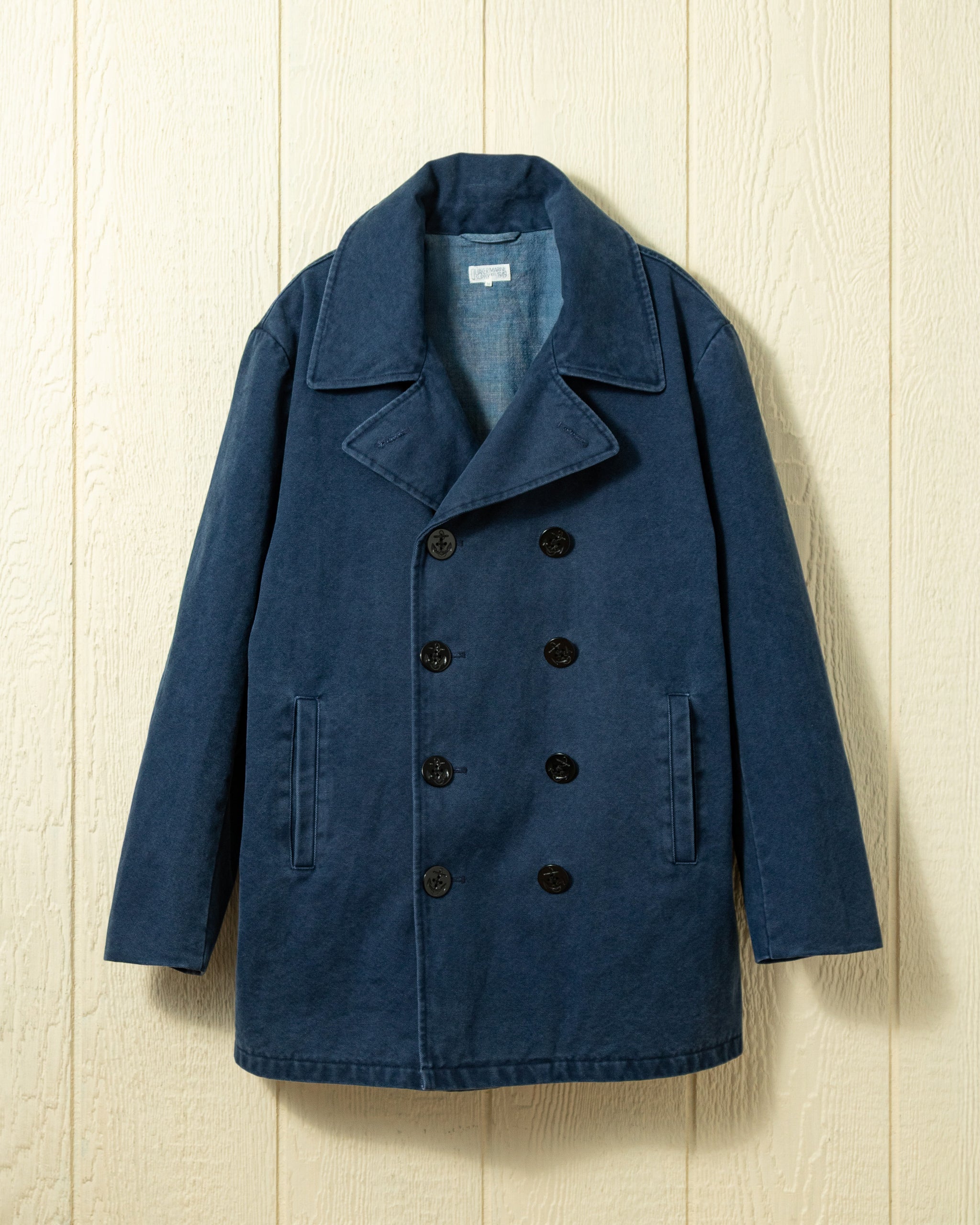 Atlantis Peacoat in Navy – Quaker Marine Supply Co.