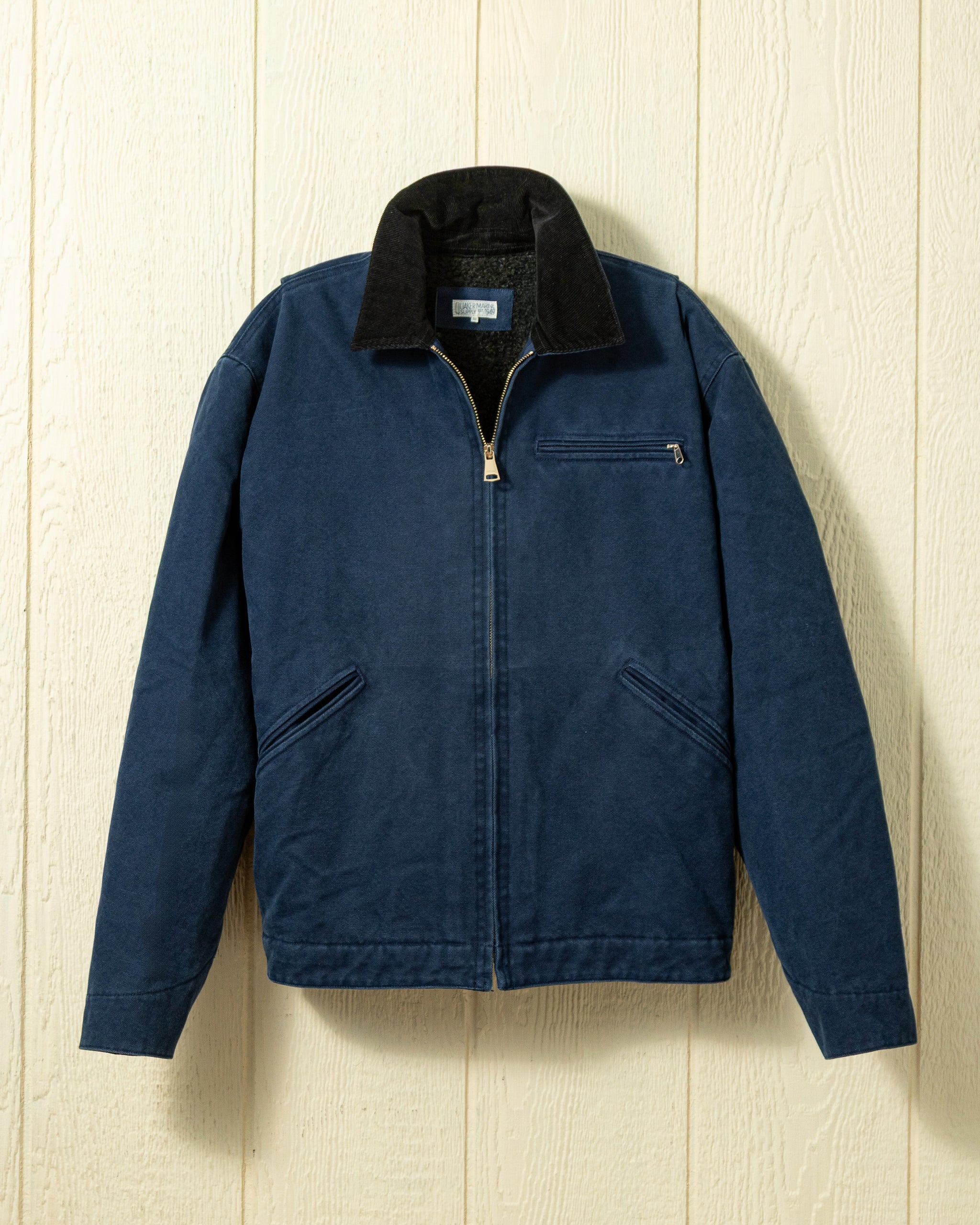 Stevedore Jacket in Navy – Quaker Marine Supply Co.
