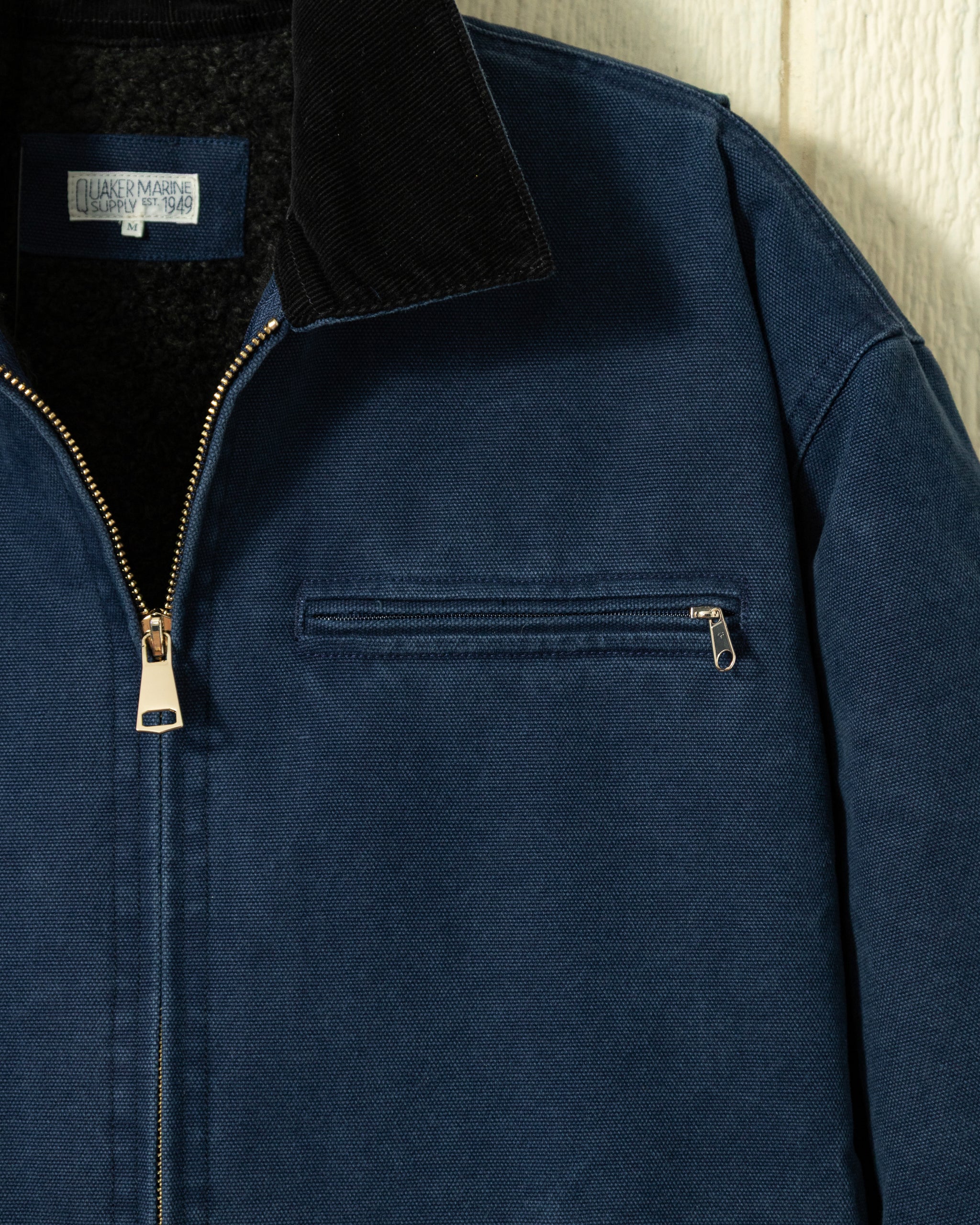 Stevedore Jacket in Navy – Quaker Marine Supply Co.