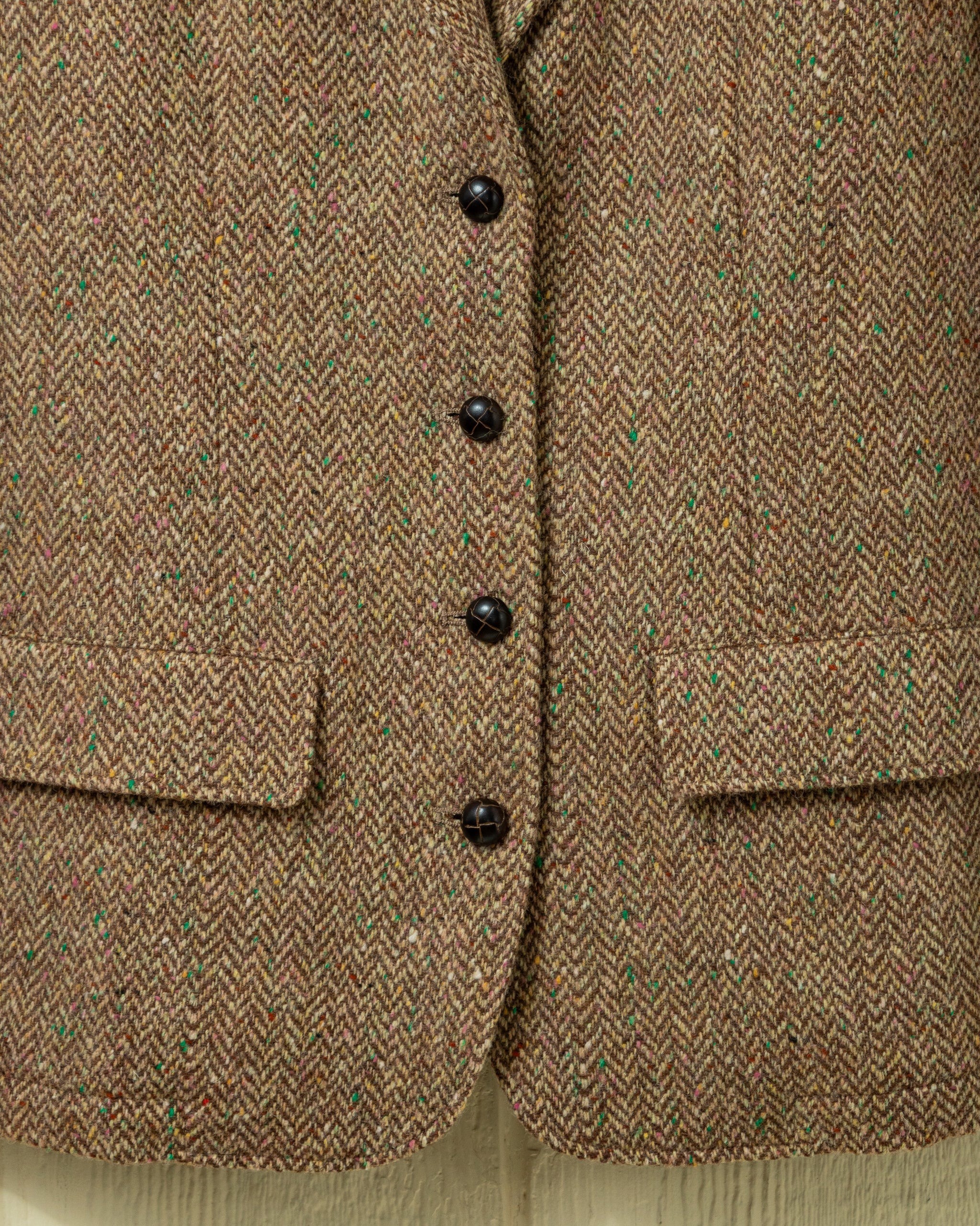 Andover Tweed Blazer in Camel Donegal – Quaker Marine Supply Co.