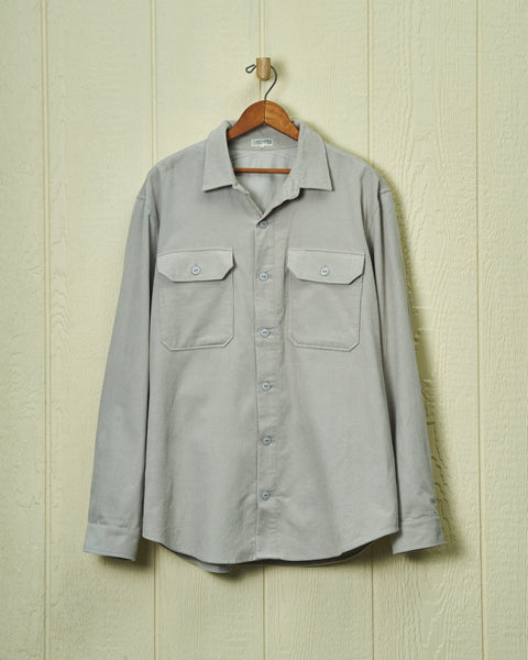 MacArthur Shirt in Slate Corduroy – Quaker Marine Supply Co.