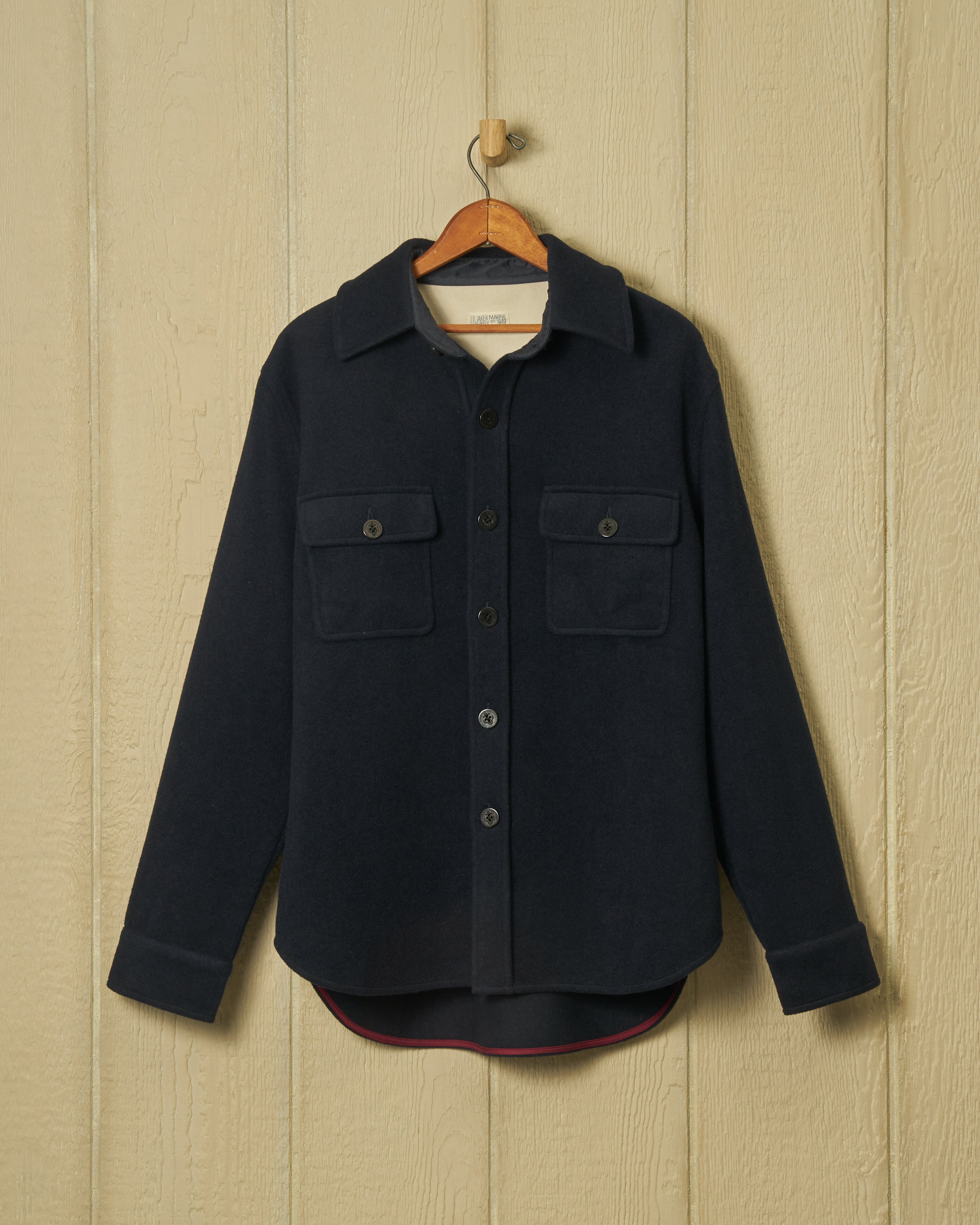 CPO Shirt Jacket in Navy Wool XXS CPO Shirt Jacket in Navy Wool XXS