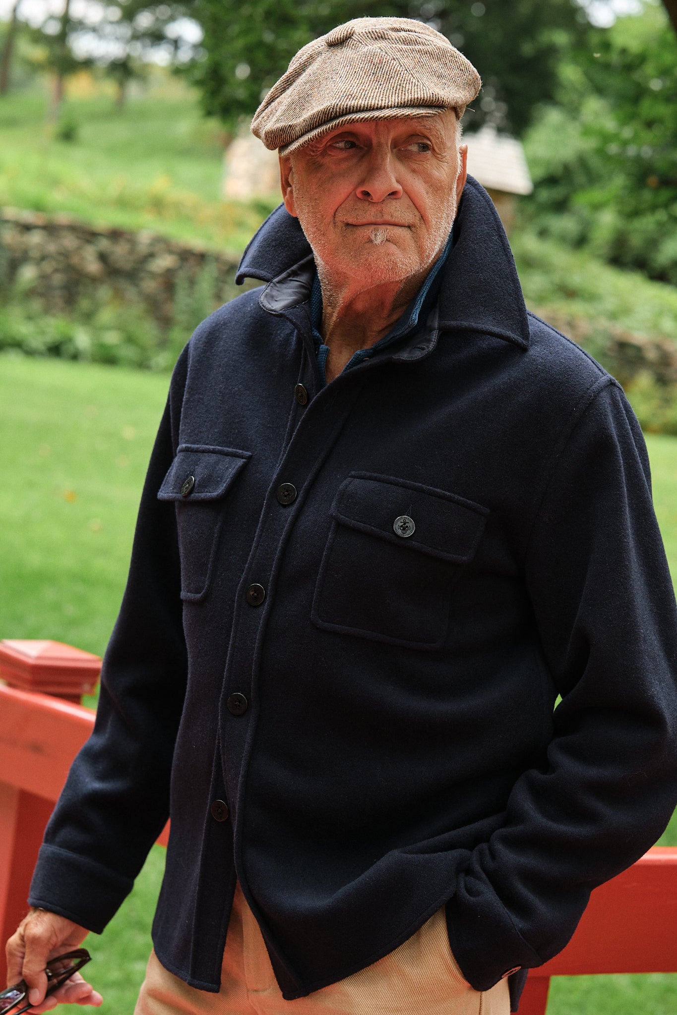 CPO Shirt Jacket in Navy Wool – Quaker Marine Supply Co.