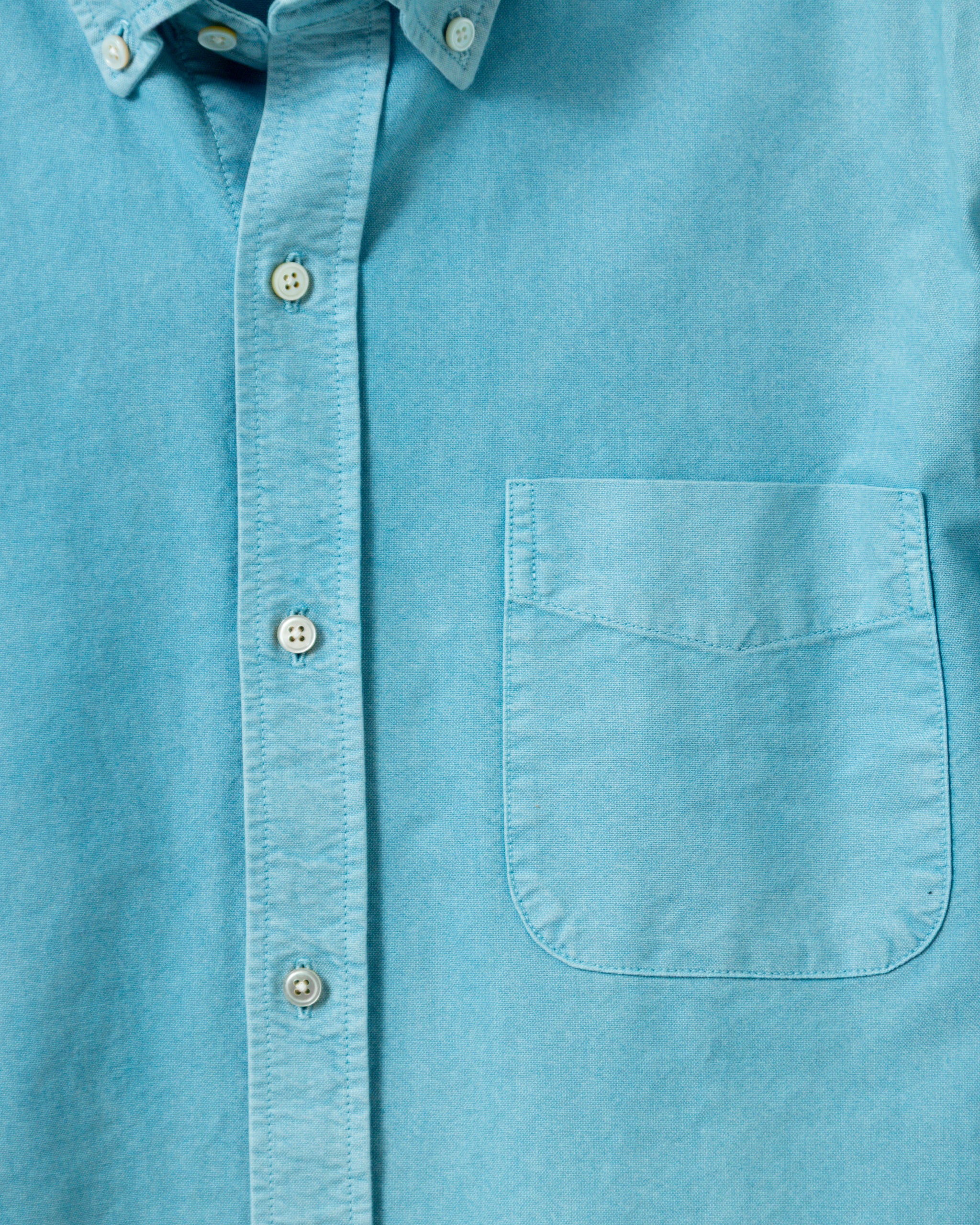 Garment Dyed Oxford Shirt in Chambray – Quaker Marine Supply Co.