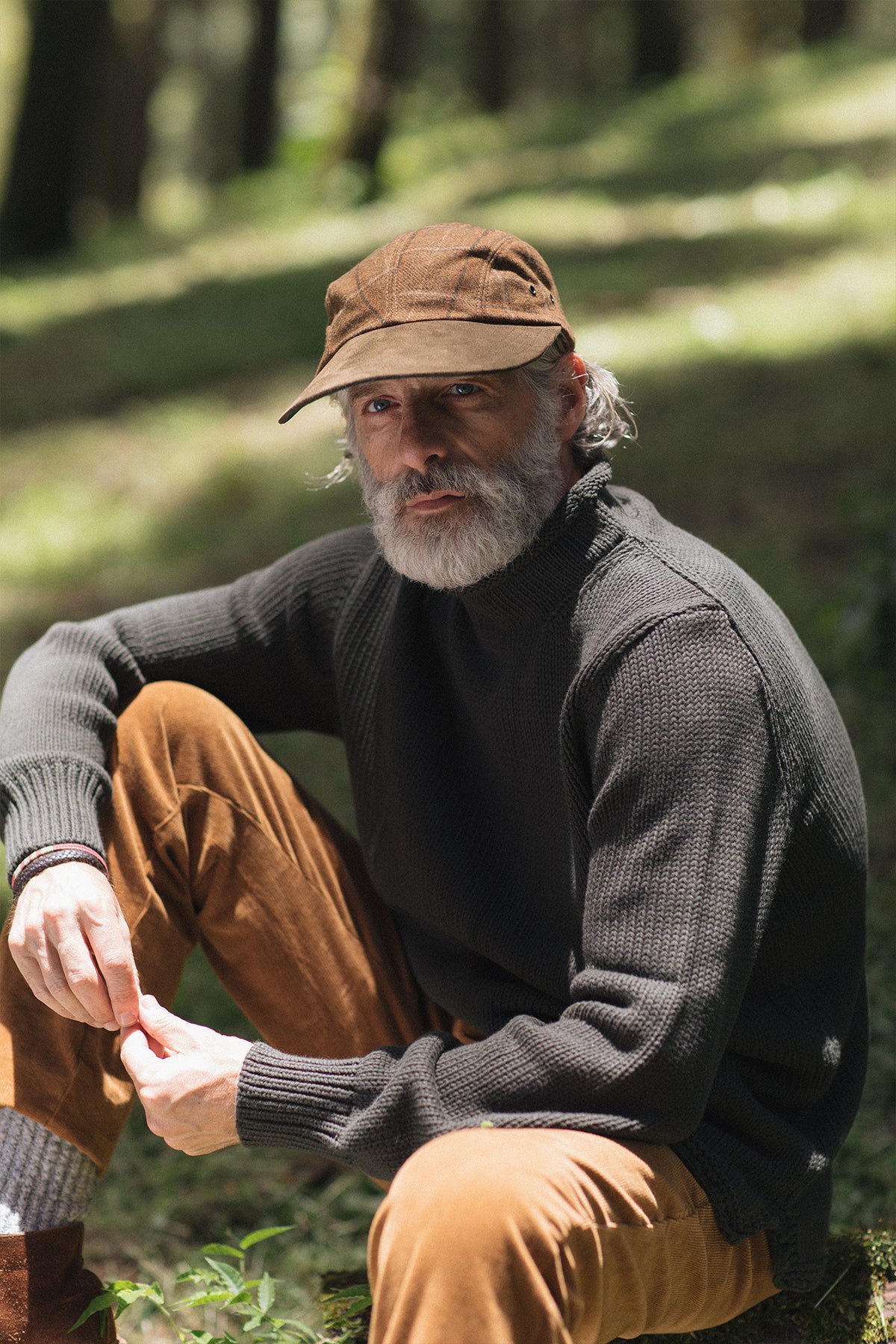 Fisherman's Sweater in Olive – Quaker Marine Supply Co.