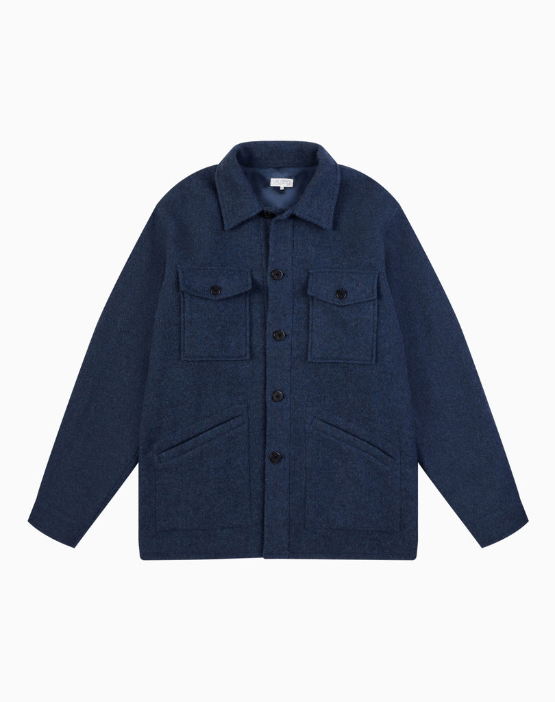 The Wallace Jacket in Blue – Quaker Marine Supply Co.