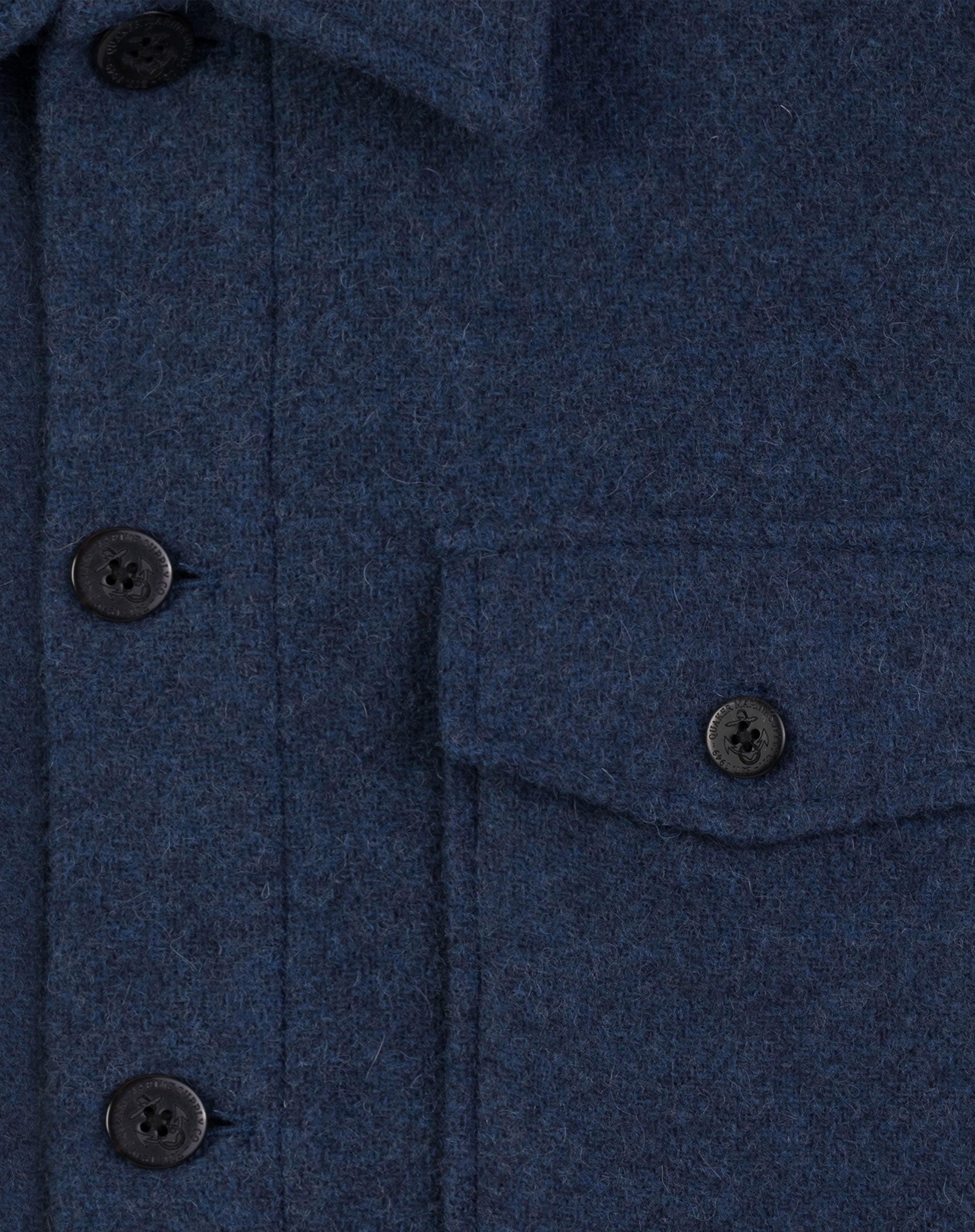 The Wallace Jacket in Blue – Quaker Marine Supply Co.